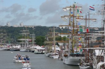 Les plus grands voiliers du monde se dévoilent à Rouen pour L’Armada