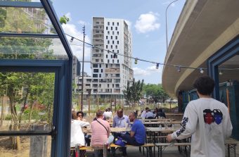 Avec le restaurant La Bretelle dans le 13e, le périph prend un tour nouveau