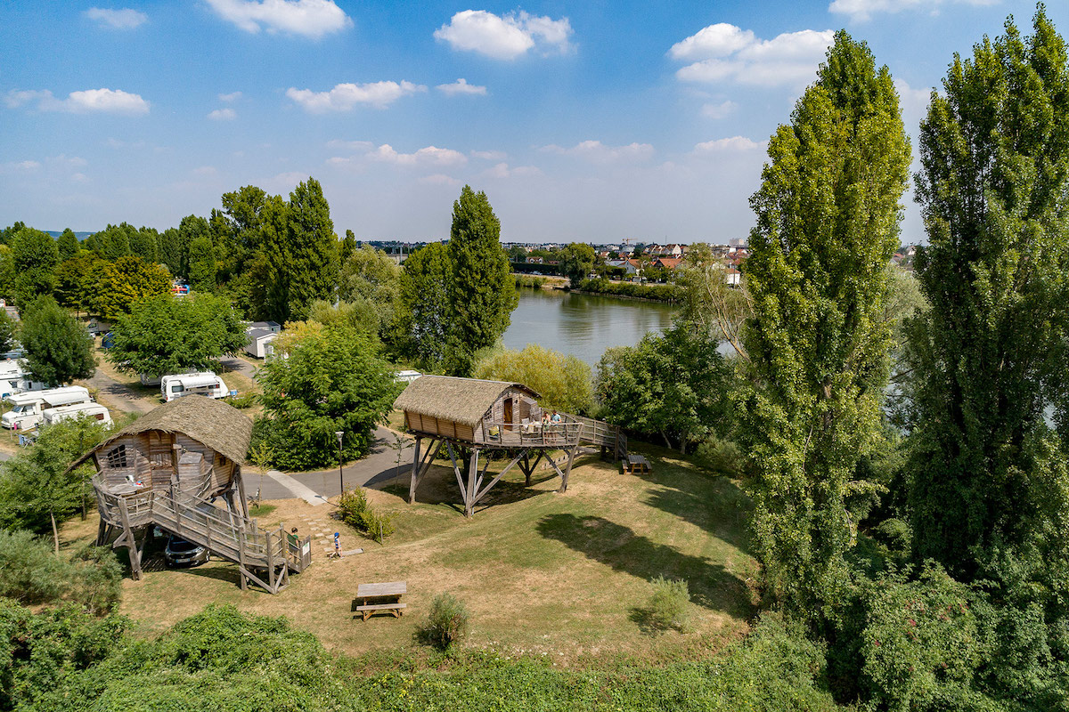 Le camping Sandaya à Maisons-Laffitte / ©  Interaview Production