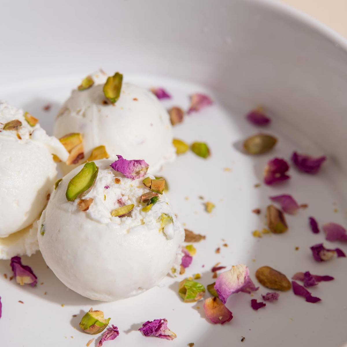 La spécialité d'Ice Mama, un sorbet à la fleur d’oranger et mastic (la sève du pistachier lentisque) / © Ice Mama