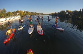 Une traversée de la Seine en paddle pour se réapproprier le fleuve