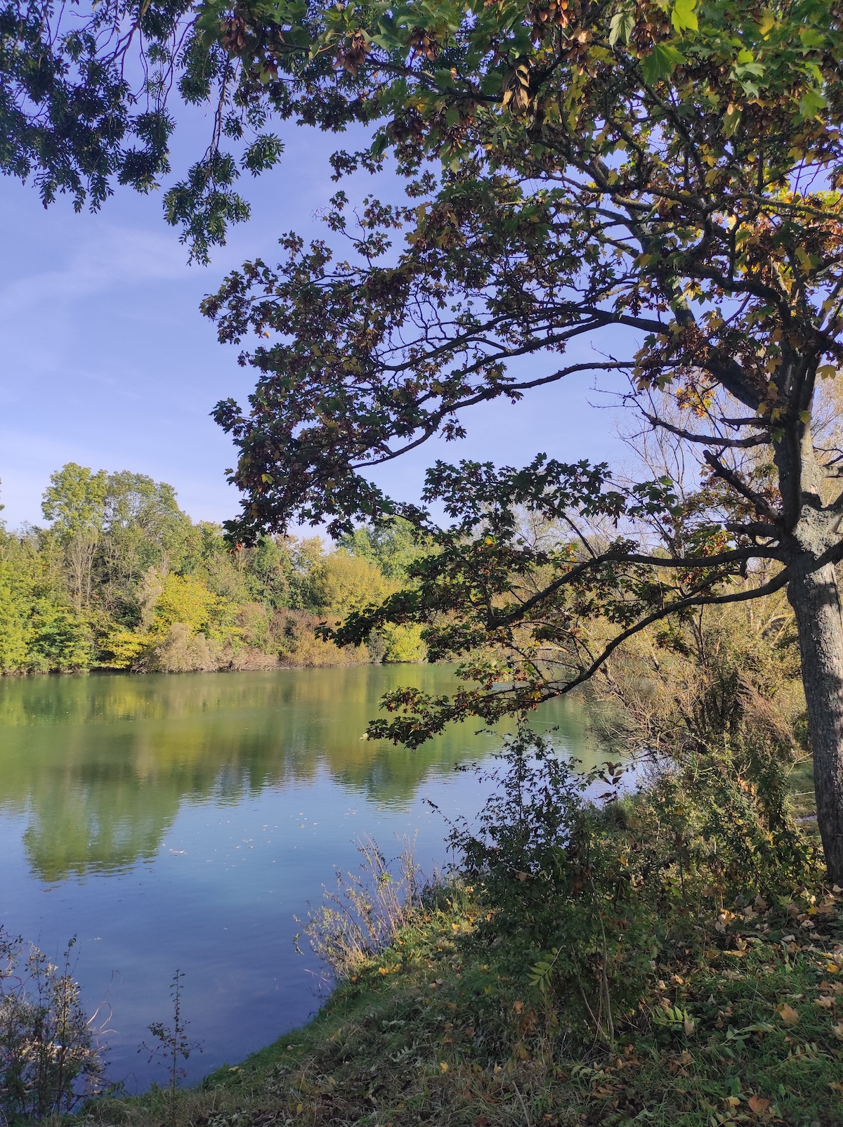 Sur les rives de la Marne entre Noisy-le-Grand et Gournay-sur-Marne /  © Joséphine Lebard pour Enlarge your Paris