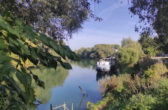 J’ai pique-niqué dans un parc sur une île de la Marne à 10 km du périph