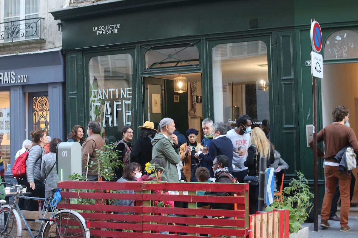 La Collective parisienne dans le quartier du Marais à Paris / © La Collective parisienne