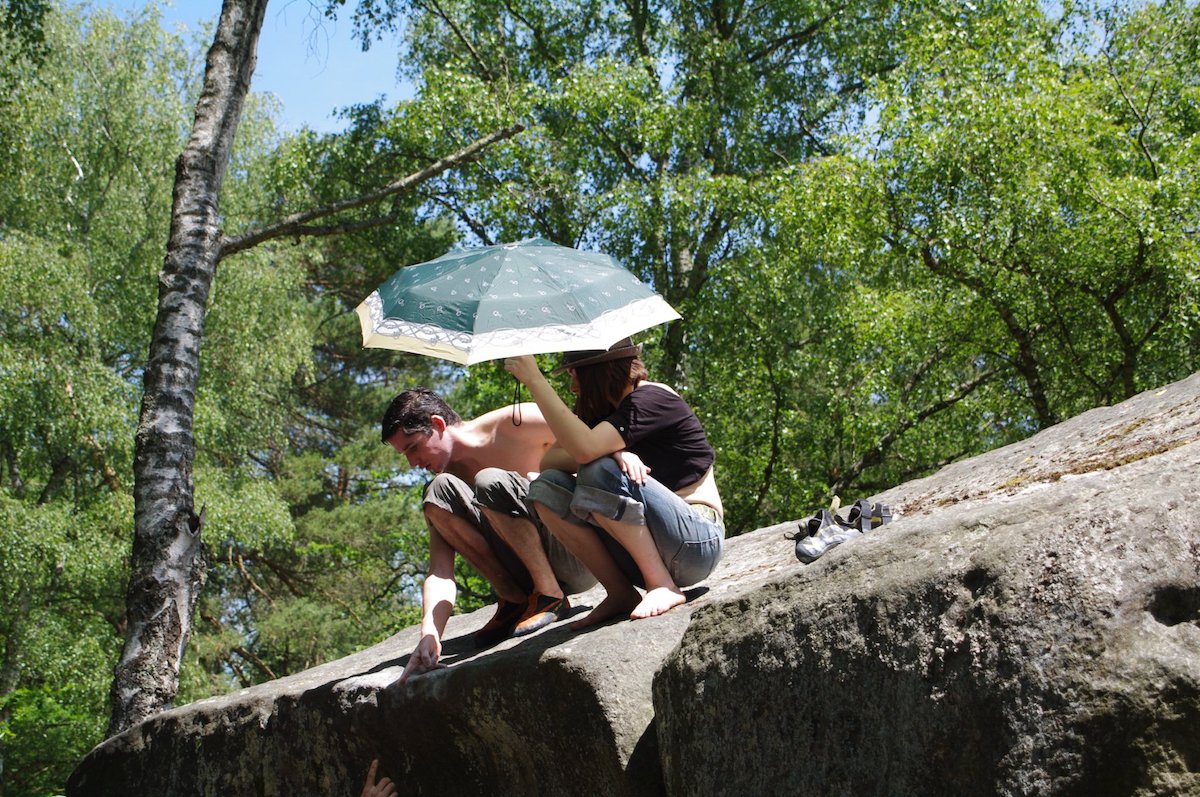 On compte plus de 30 000 blocs en forêt de Fontainebleau / © Laurent Gébeau (Creative commons - Flickr)