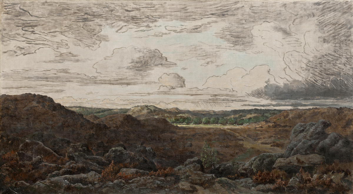 Les gorges d'Apremont en forêt de Fontainebleau par Théodore Rousseau / © Ny Carlsberg Glyptotek, Copenhague