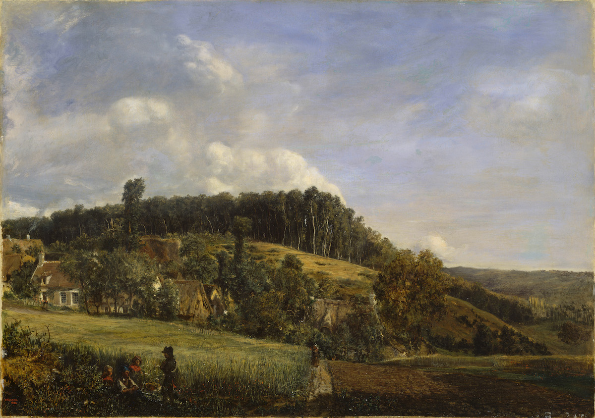 Clairière près du village de Pierrefonds dans la forêt de Compiègne dans l'Oise / © BPK, Berlin, Dist. RMN-Grand Palais / image BPK