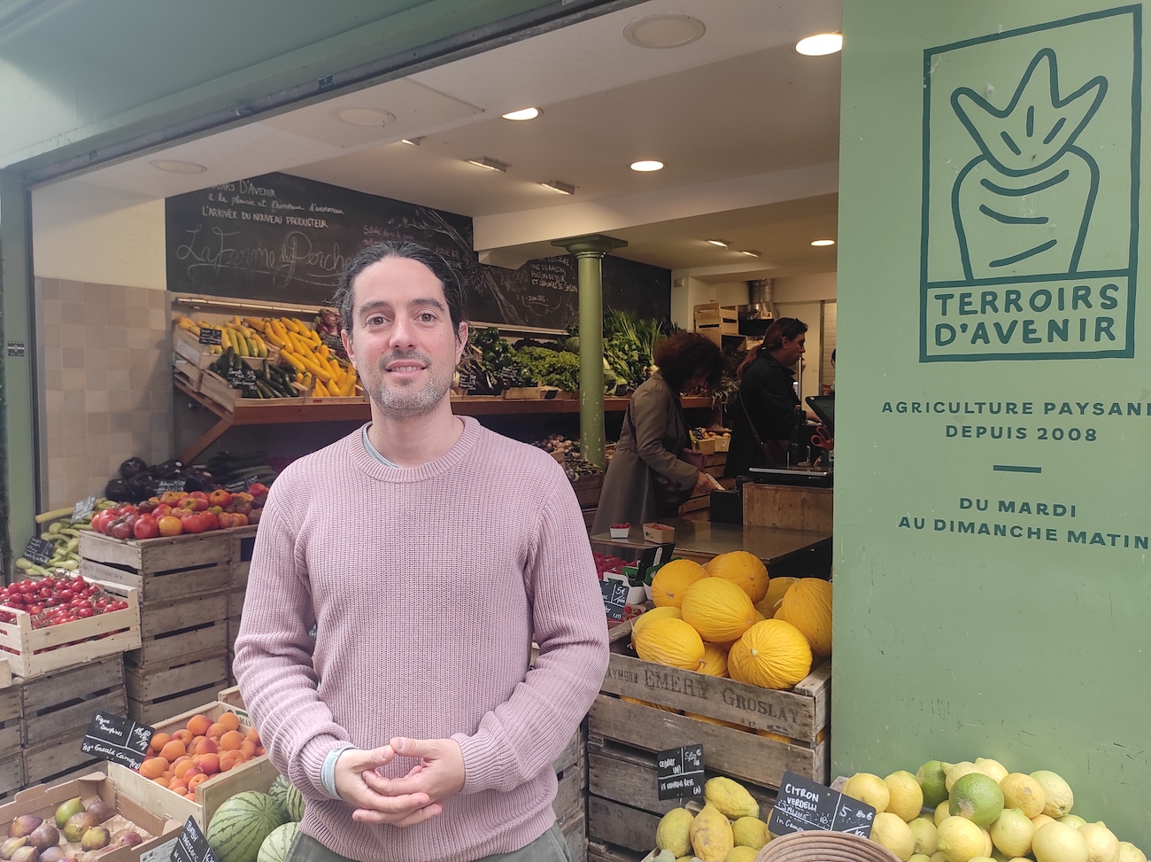 Alexandre Drouard, fondateur de Terroirs d'avenir / © Joséphine Lebard pour Enlarge your Paris