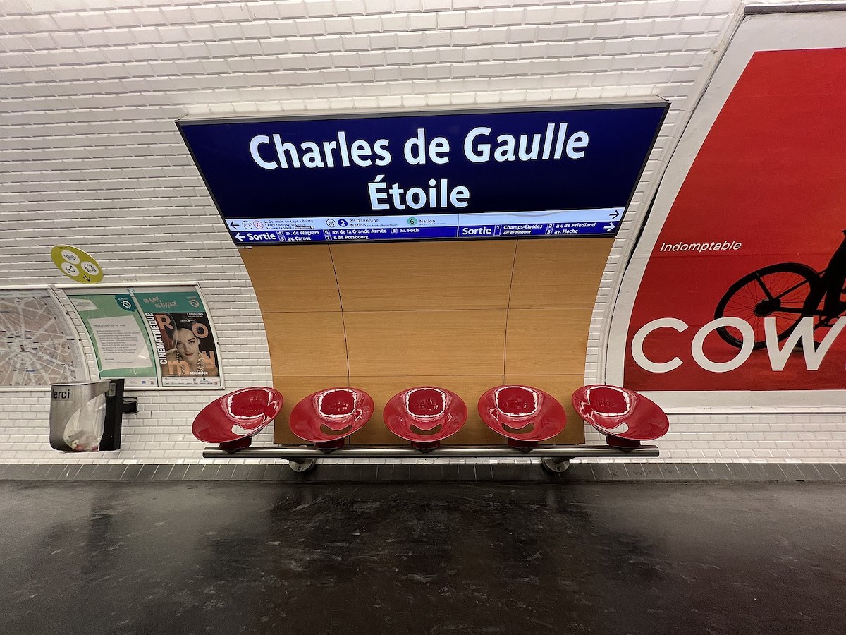 La station Charles de Gaulle - Etoile / © Chabe01 (Wikimedia commons)