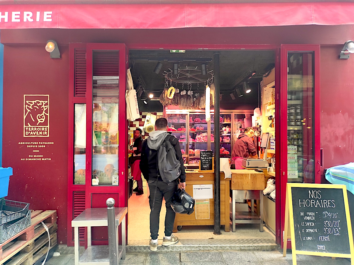 La boucherie de Terroirs d'avenir rue du Nil / © Joséphine Lebard pour Enlarge your Paris