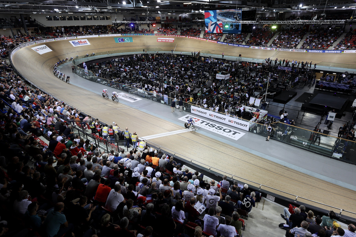 Le vélodrome national de Saint-Quentin-en-Yvelines / © Nicolas DUPREY - CD 78