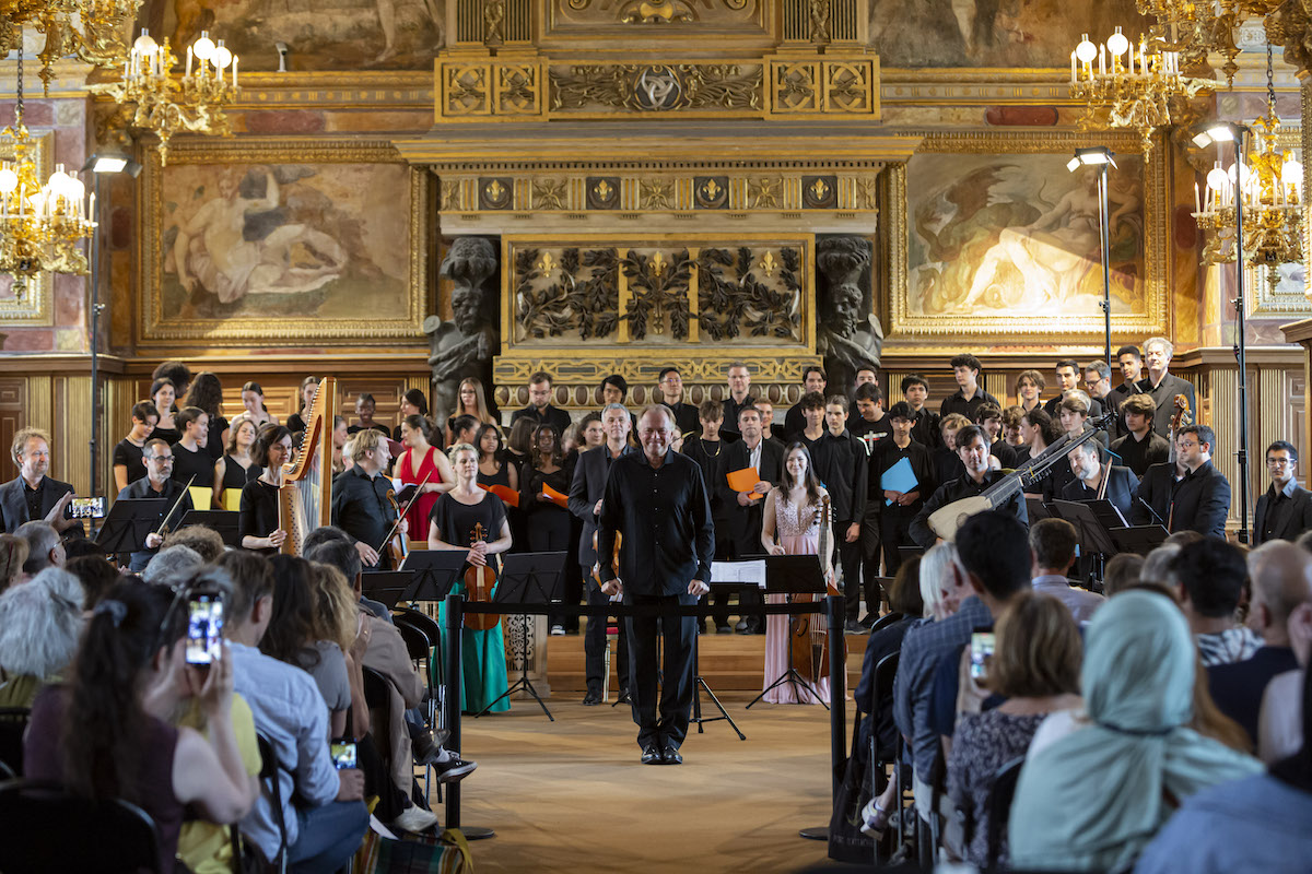 Un concert dans la salle de bal du château de Fontainebleau / © E. Brouchon