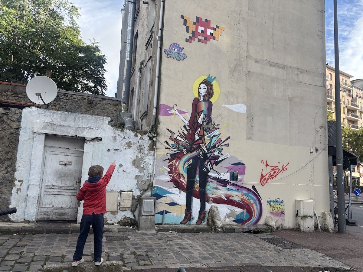 Un Invader du côté de Malakoff / © Virginie Jannière pour Enlarge your Paris