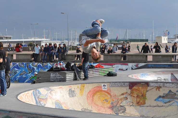 Le Havre abrite le plus grand skate park de France / © Guillaume Lecoquierre (Creative commons / Flickr)