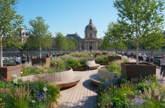 Certains veulent végétaliser les ponts de Paris. On a des doutes