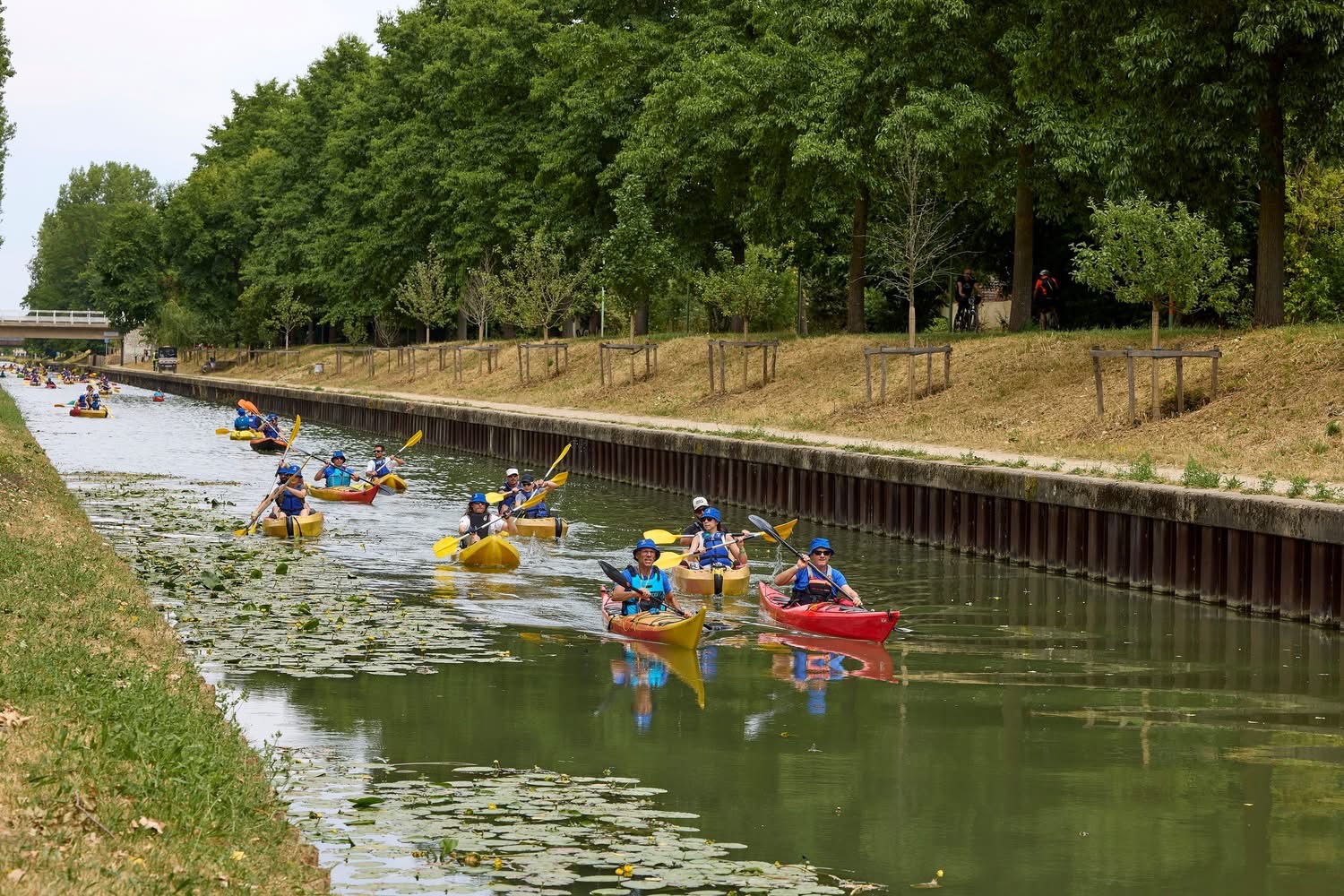 La descente du canal de l'Ourcq. DR