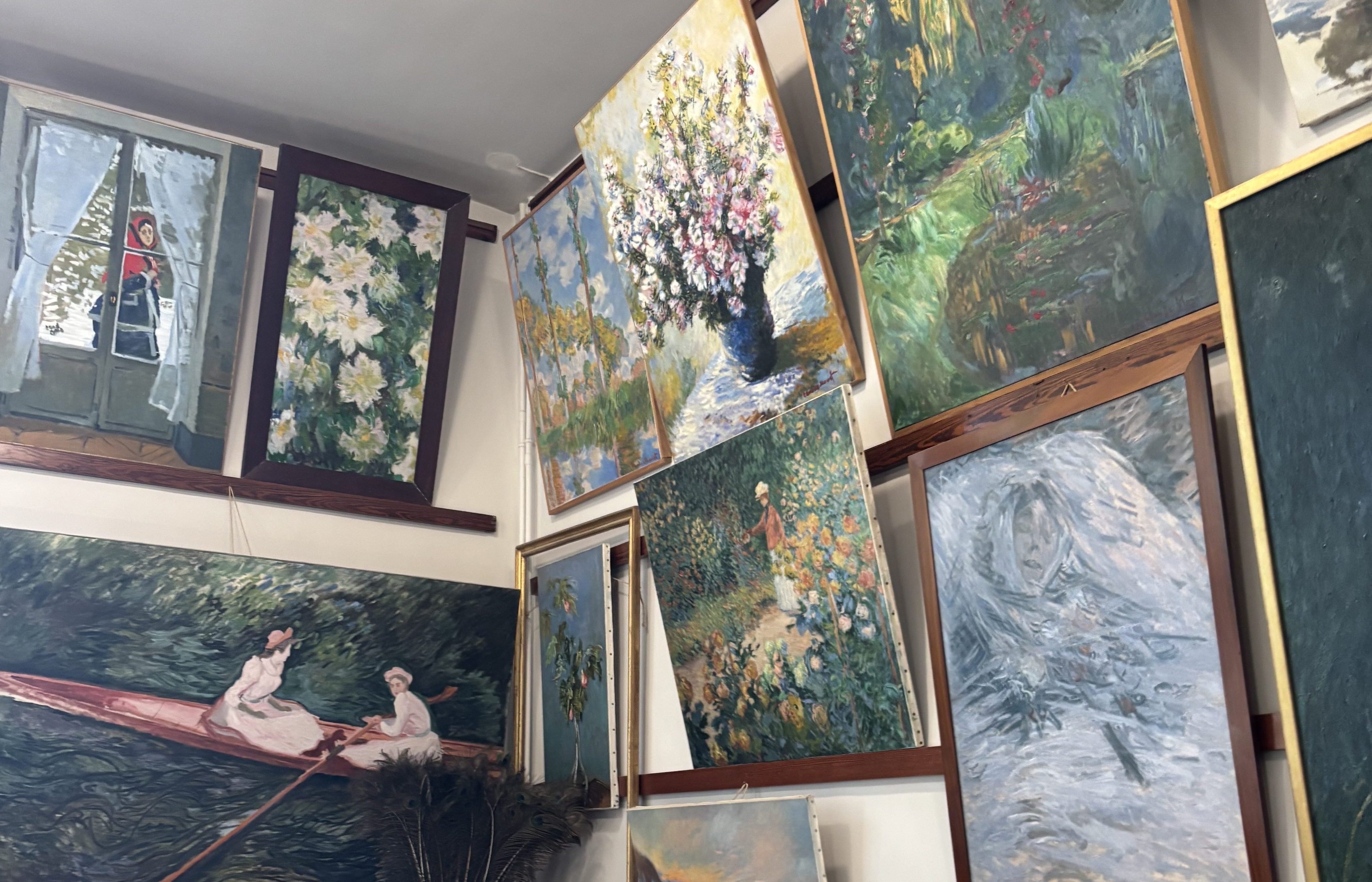 Faut-il aller à Giverny, chez Claude Monet ? Evidement, mais à pied.
