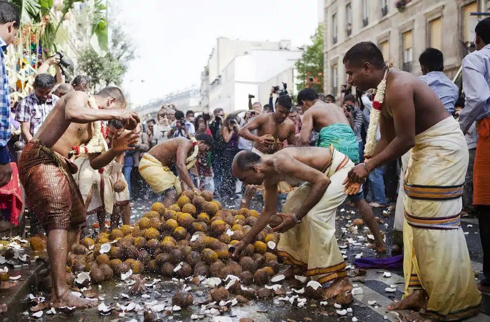 La fête de Ganesh. DR