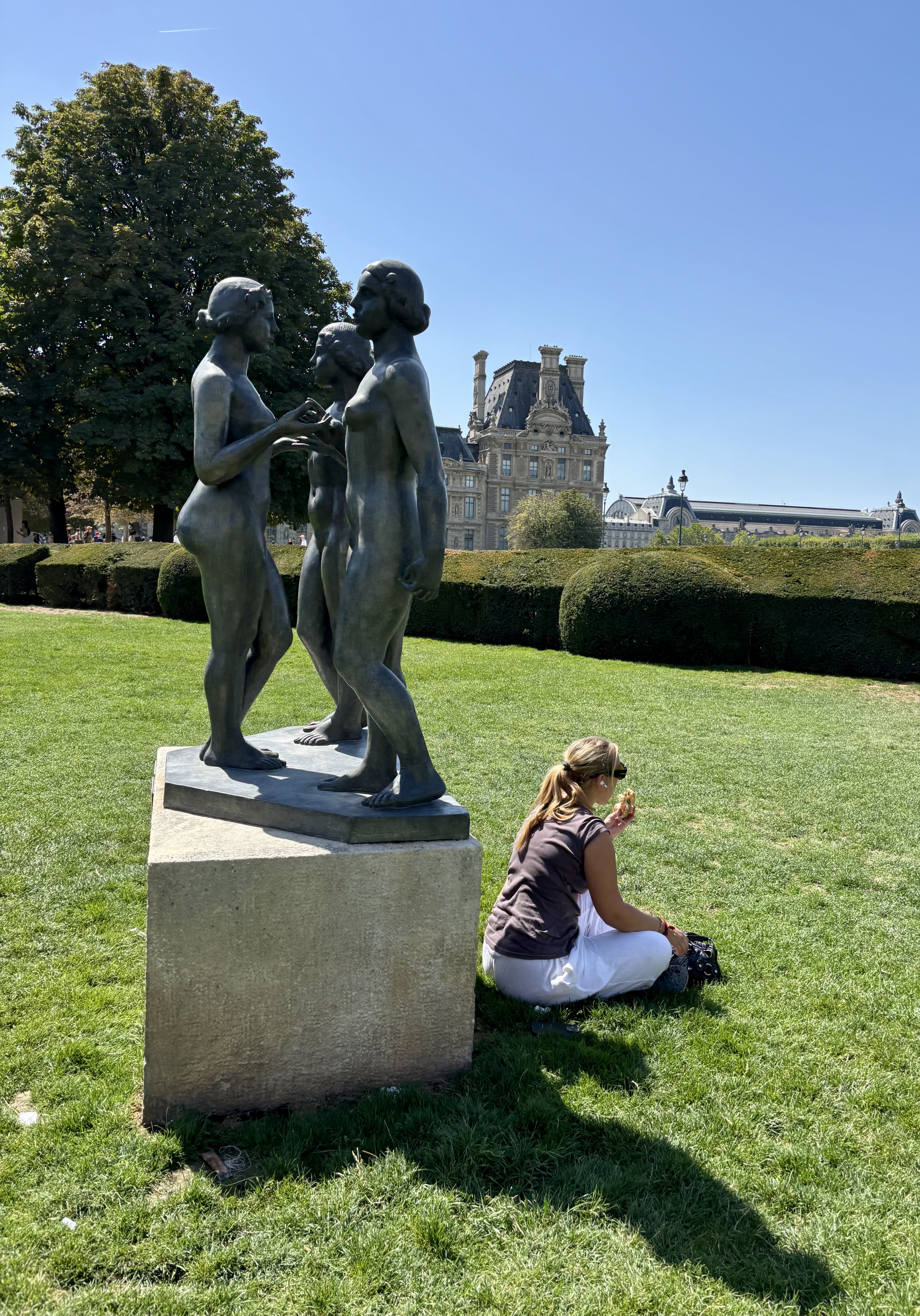 Le jardin du Carrousel prolonge les jardin des Tuileries. Vianney Delourme pour Enlarge your Paris