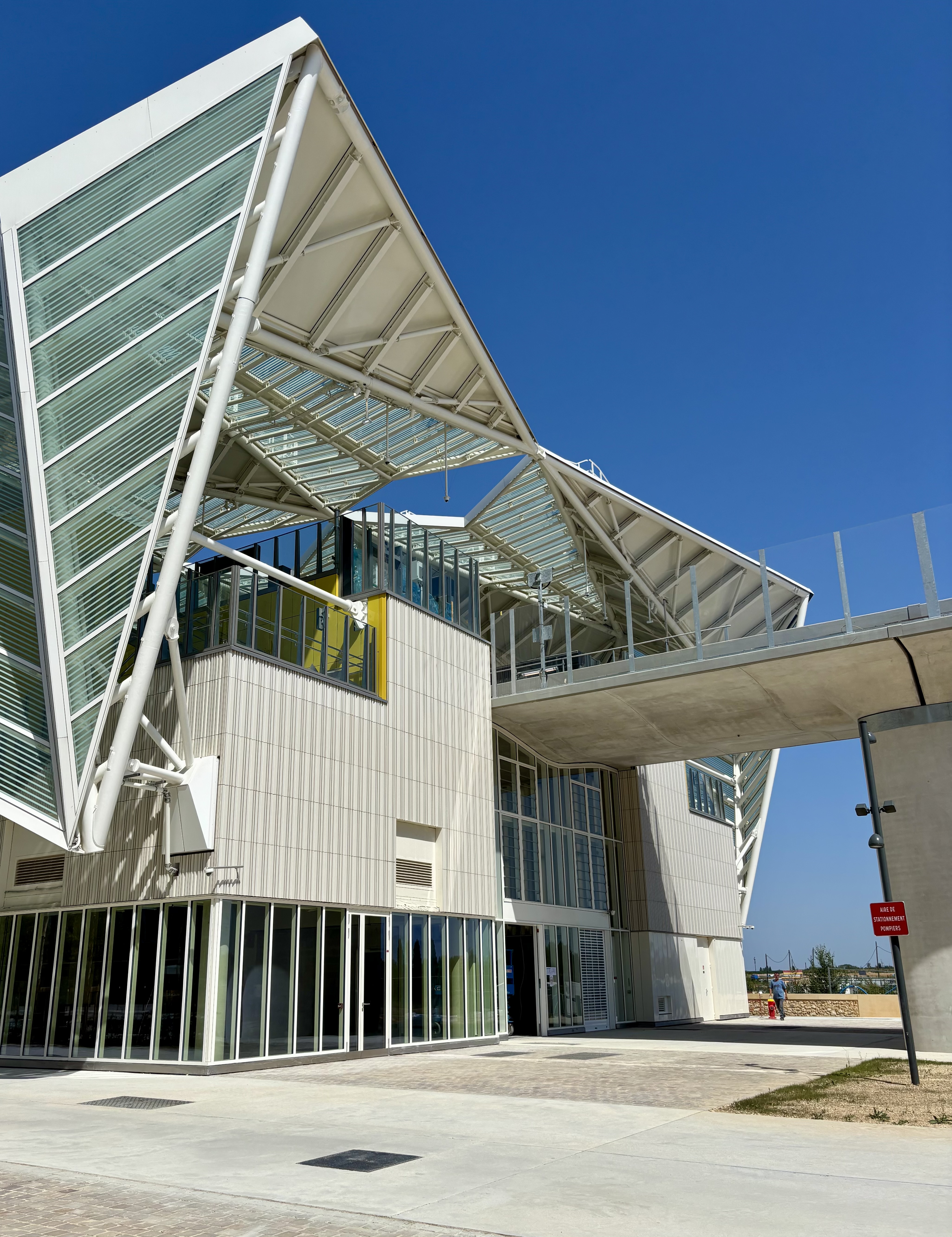 La gare de Polytechnique sur le Plateau de Saclay. Vianney Delourme pour Enlarge your Paris