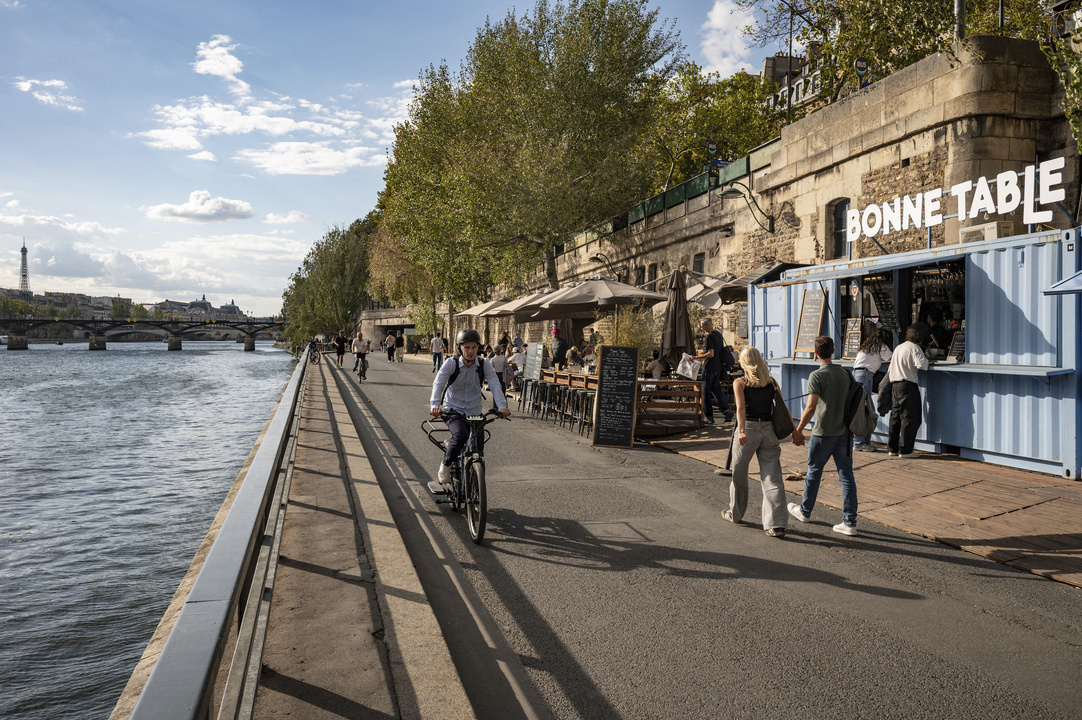 Les voies sur berges à Paris. Jéromine Derigny pour Enlarge your Paris