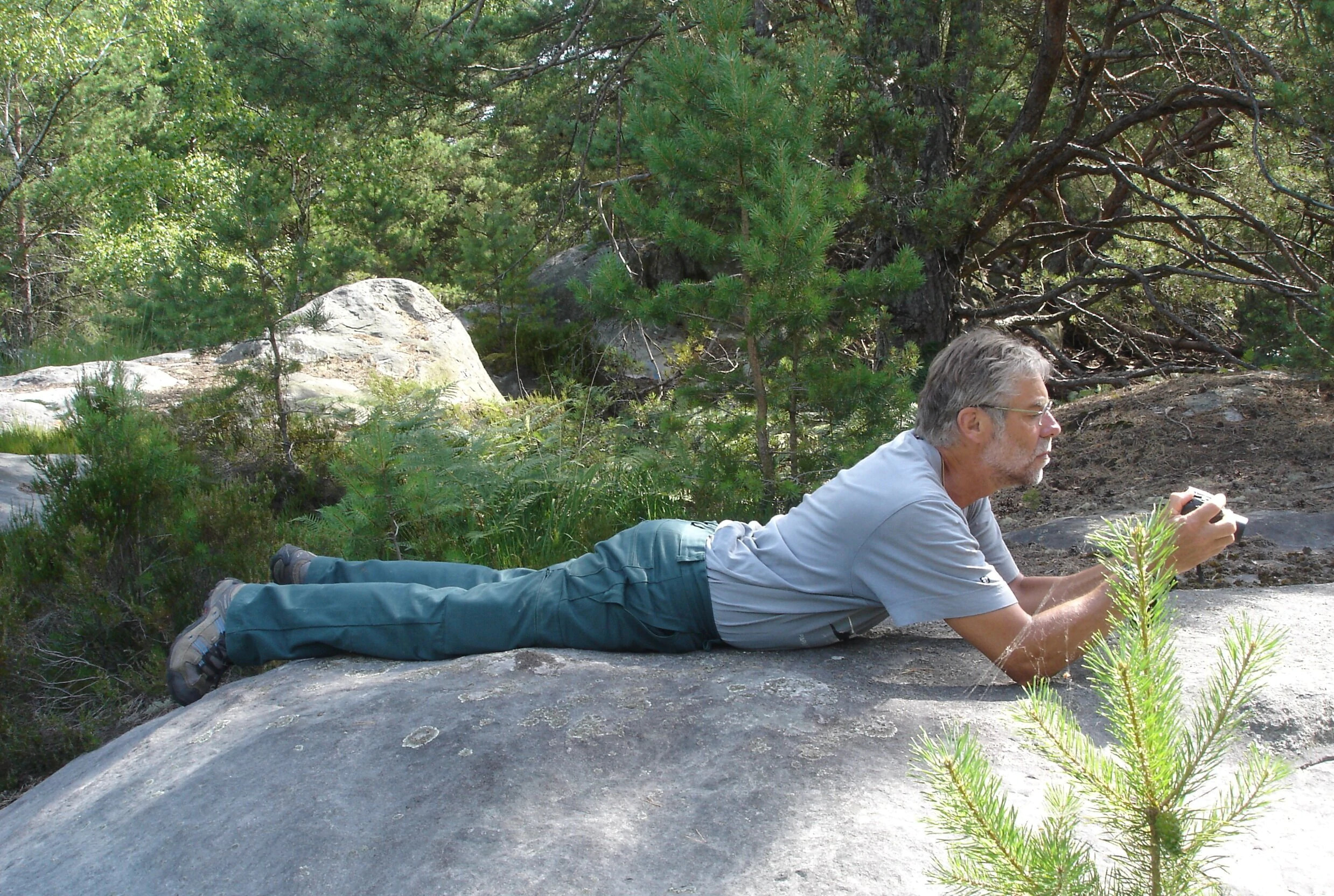 Claude Lagarde, sylvothérapeute. DR