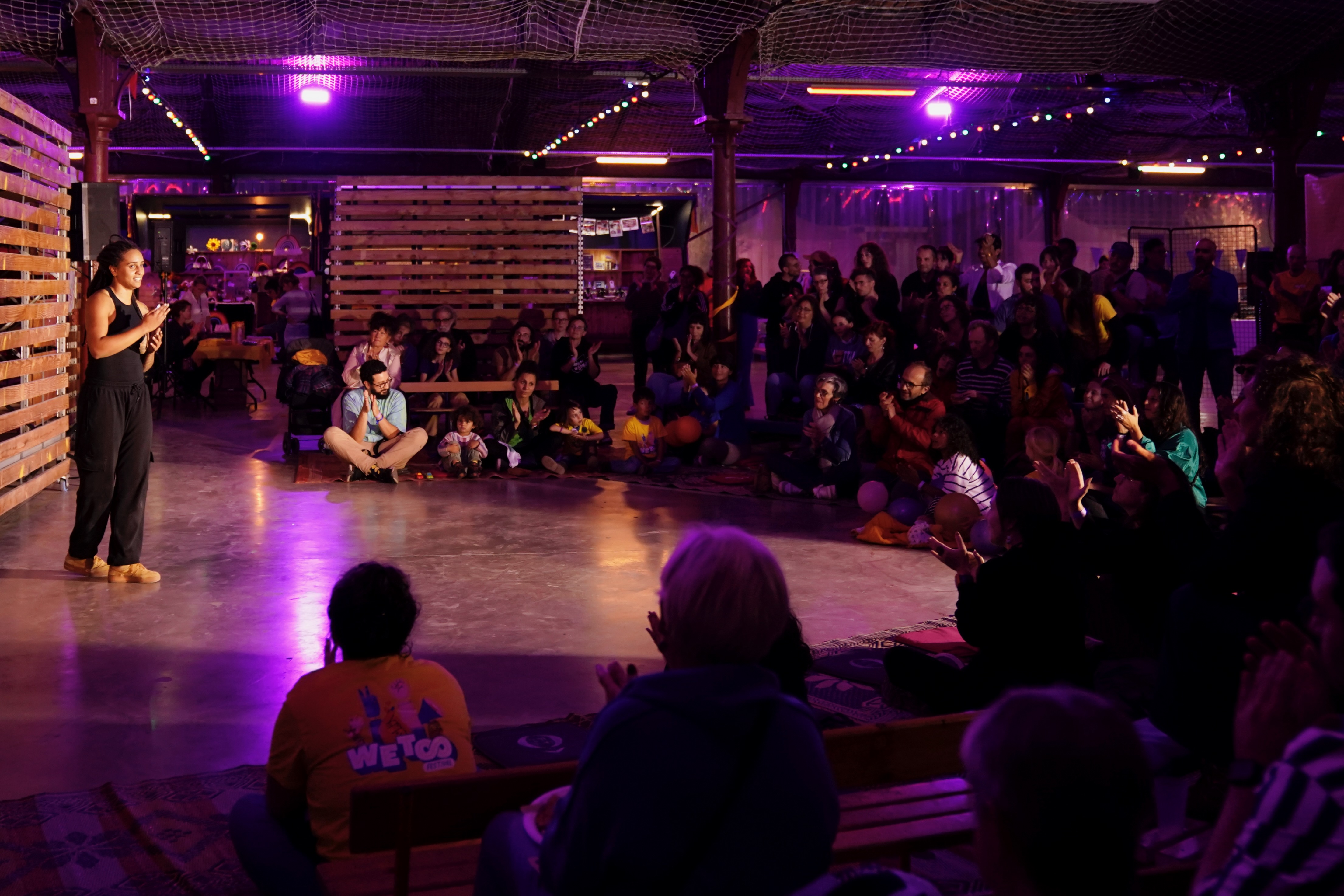 Le WeToo festival. Photo Emmanuelle Jacobson-Roques