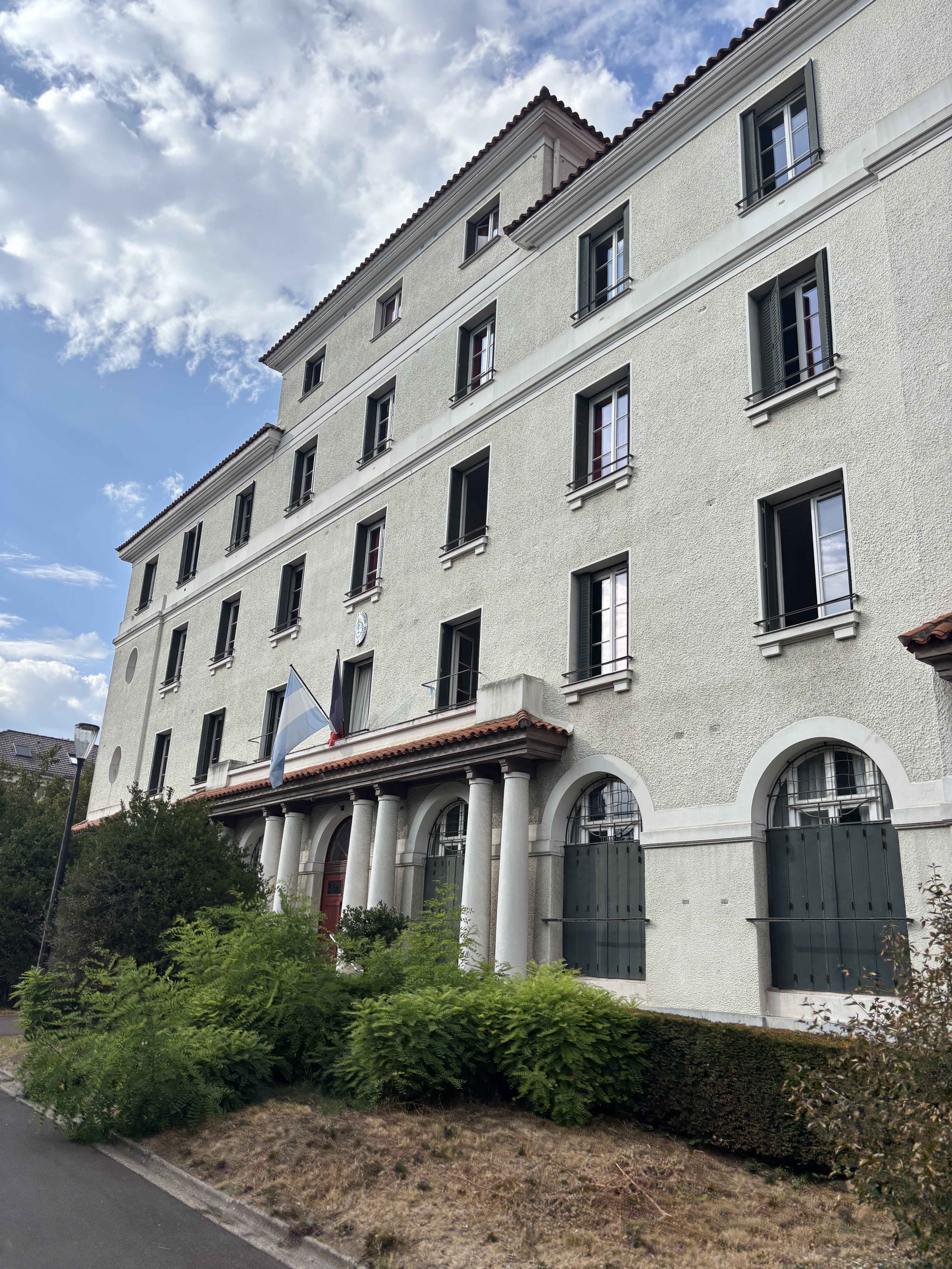 La maison de l'Argentine. La Cité internationale universitaire de Paris. Vianney Delourme pour Enlarge your Paris