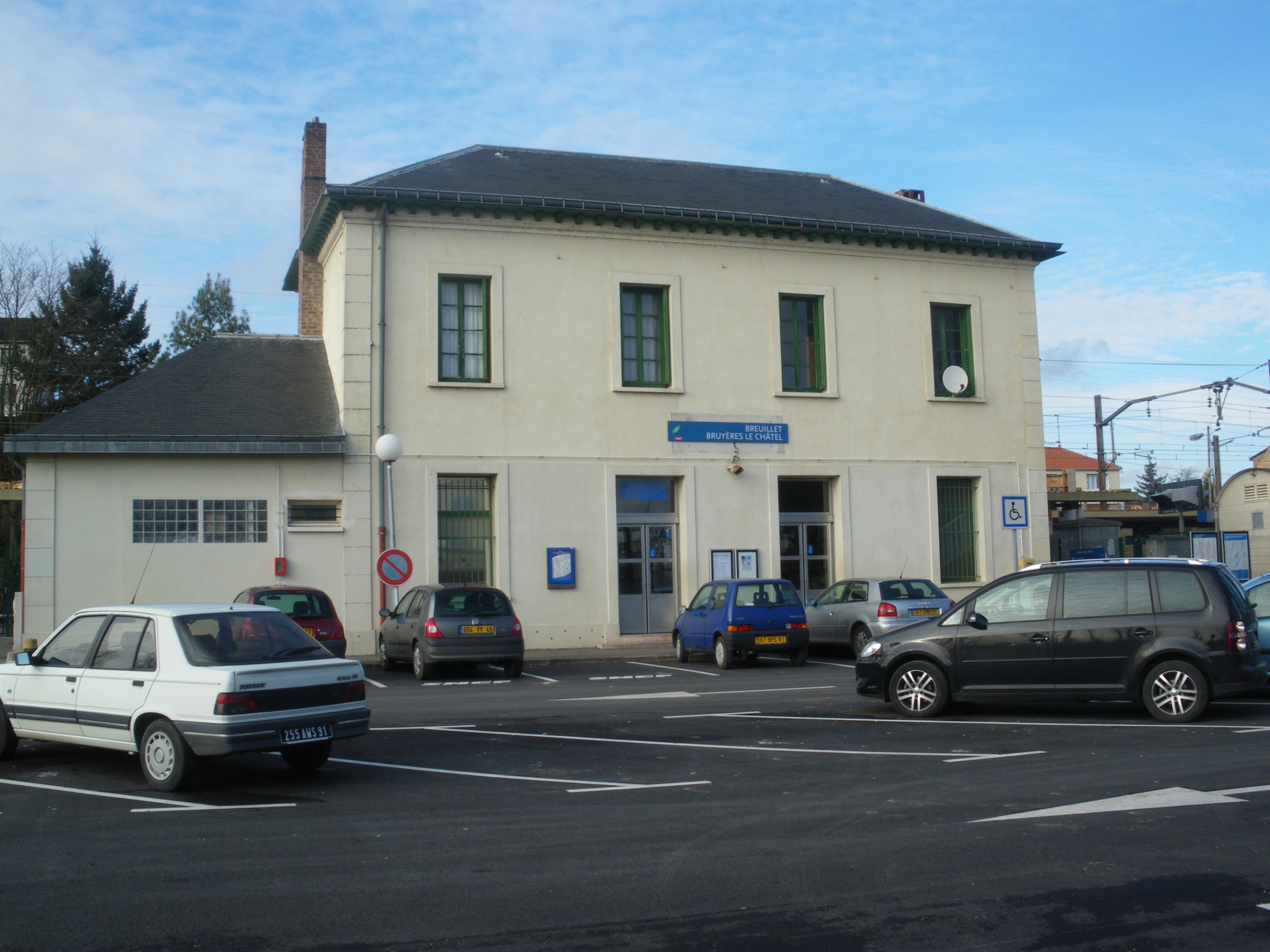 La Gare SNCF de Breuillet- Bruyères en Essonne. DR