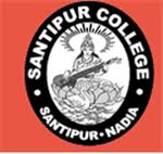 Santipur college logo