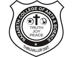 Nazareth College of Arts & Science Avadi Logo