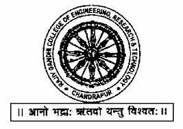 Rajiv Gandhi College of Engineering, Research and Technology Chandrapur Logo