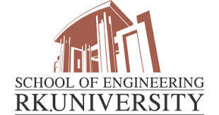 R. K. University School of  Engineering Rajkot Logo