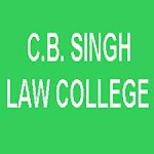 C.B Singh Law College Ambedkar Nagar Logo