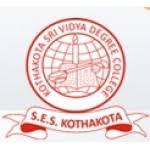 KothaKota Sri Vidya Degree College Mahabub Nagar Logo