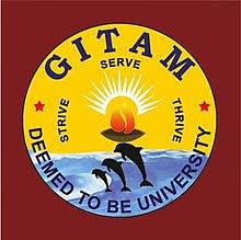 gitam institute of science visakhapatnam Logo