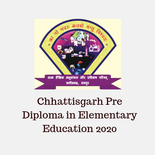 Chhattisgarh Pre Diploma in Elementary Education 2020