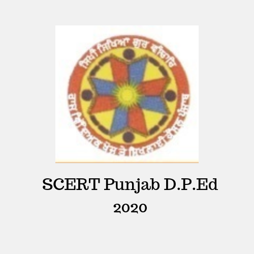 SCERT Punjab D.P.Ed