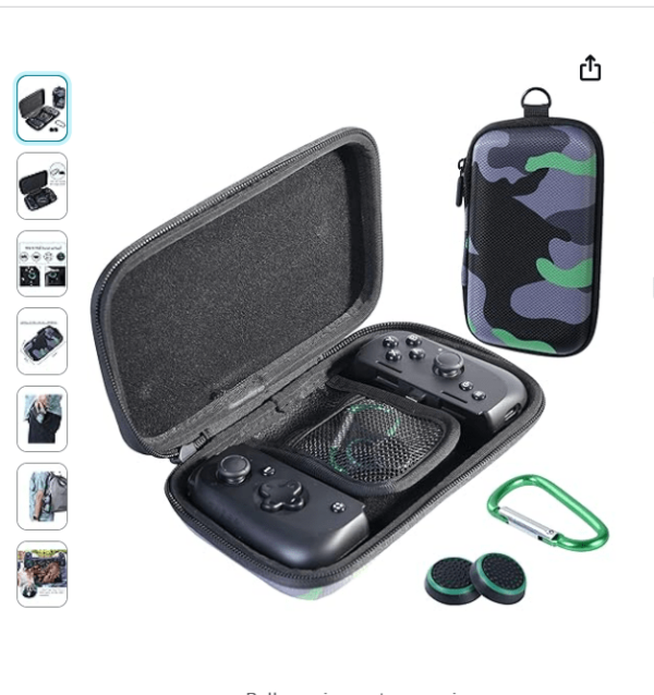 KUOOKING Slim Travel Case for Razer Kishi V2 / Backbone One / Backbone Playstation Gaming Controller | EZ Auction