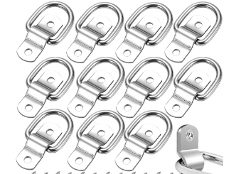 D Rings Tie Down Anchors Hooks for Trailer Truck Bed Bracket