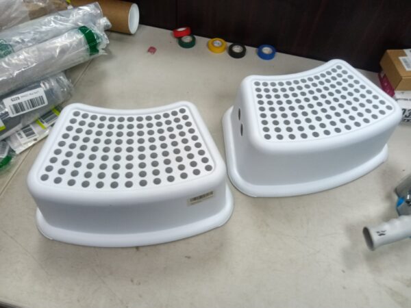 *** SET OF 2***Dreambaby Step Stool for Kids - Non-Slip Base and Contoured Design for Toilet Potty Training and Sink Use | EZ Auction