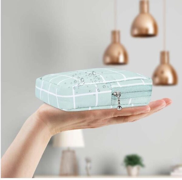 Sanitary Napkin Storage Bag, Menstrual Cup Pouch Sanitary Napkin Pads Zipper Bags Storage Bags Feminine Menstruation First Period Bag for Women and Teen Girls | EZ Auction