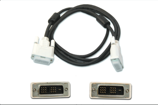 1 X DVI-D Male-Male Digital Video Monitor LCD Flat Panel Cable - 6 Ft 18 Pins | EZ Auction