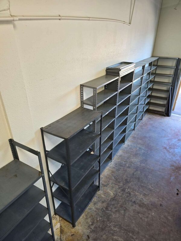 RACK SHELVING SOLD AS IS NO REFUNDS MUST BRING OWN TOOLS AND DISMANTLE AND LOAD | EZ Auction