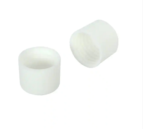 Everbilt 1-1/4 in. Long, 1-1/4 in. Width White Closet Rod End Caps(2-Pack) | EZ Auction