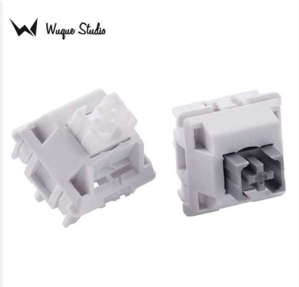 WuqueStudio WS Switch Silent Linear Tactile Feeling Nylon Housing POM Stem Lubed 63.5g Single Stage Spring 35pcs | EZ Auction