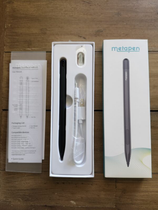 Metapen Stylus Pen M1 for Microsoft Surface (75-Day Battery Life,Smooth Writing),Work for Surface Pro X/9/8/7/6/5/4/3,Surface Go 3/Book 3/Laptop 4/Studio 2,ASUS VivoBook Flip 14 for Students&Doers | EZ Auction