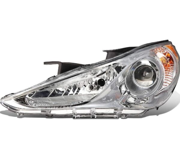 ***11-14 Hyundai Sonata *** DNA MOTORING OEM-HL-0097-L Chrome Housing Factory Style Left Side Projector Headlight Compatible with 11-14 Hyundai Sonata, not Fit HID Headlight Equipped Models or Hybrid Models | EZ Auction