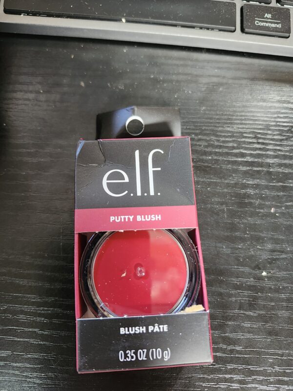 e.l.f. Putty Blush, Creamy & Ultra Pigmented Formula, Infused with Argan Oil & Vitamin E, Caribbean, 0.35 Oz (10g) | EZ Auction