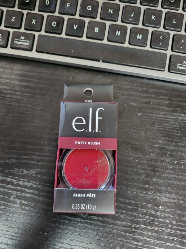 e.l.f. Putty Blush, Creamy & Ultra Pigmented Formula, Infused with Argan Oil & Vitamin E, Caribbean, 0.35 Oz (10g) | EZ Auction